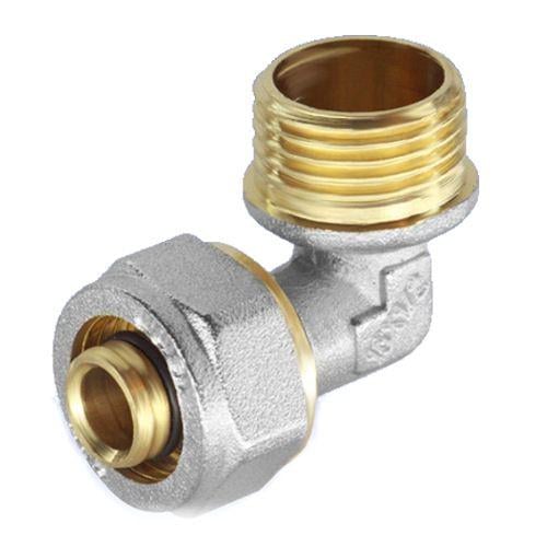 Кут із зовнішнім різьбленням з проточкою SANTAN 16х1/2" (43381)