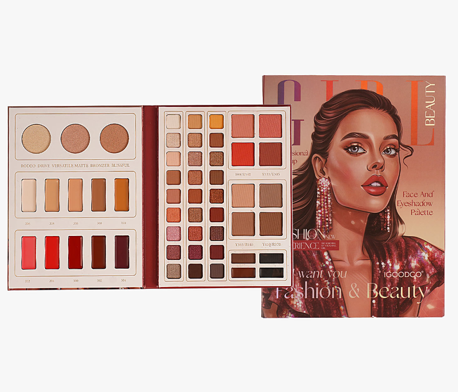 Косметика IG 3050 тіні/хайлайтери/помади/рум’яна/бронзери/консилери/в коробці