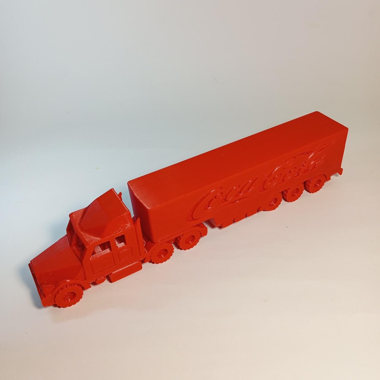 Новогодний автомобиль Christmas Coca-Cola Truck 20 см