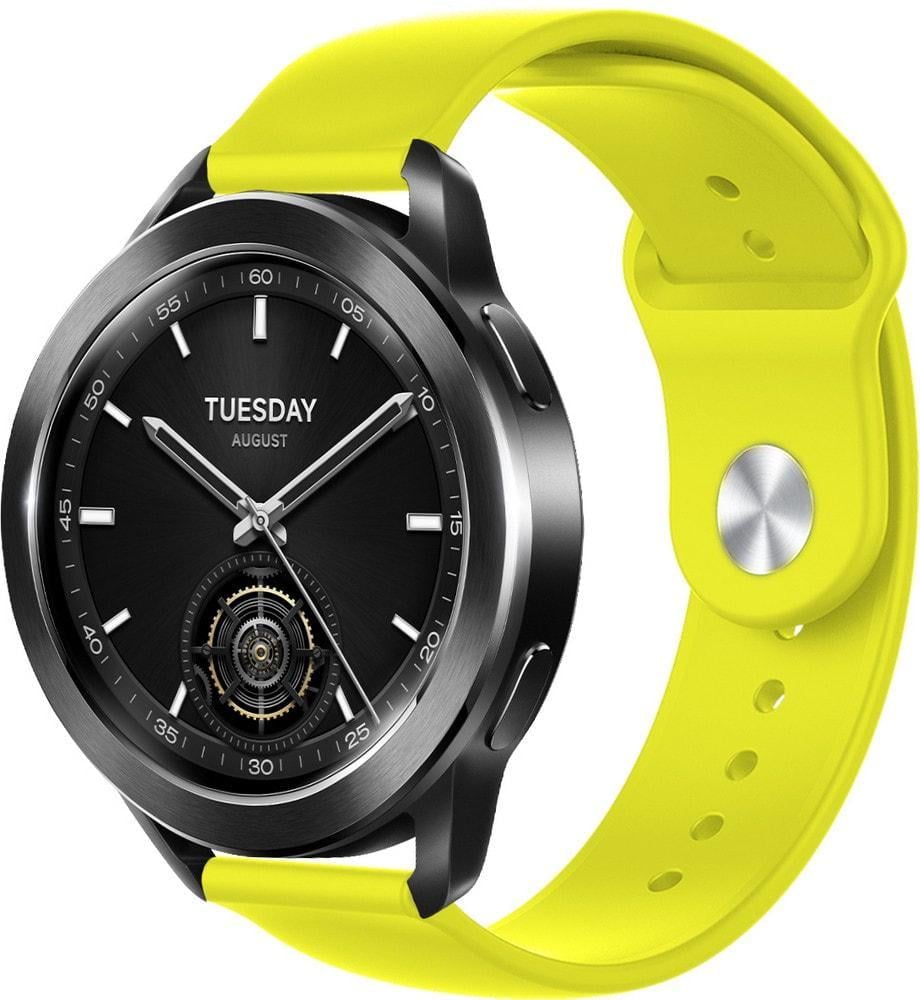 Ремінець Base для Xiaomi Watch S3 Yellow (37154-0A) Ремінець Base для Xiaomi Watch S3 Yellow (37154-0A)