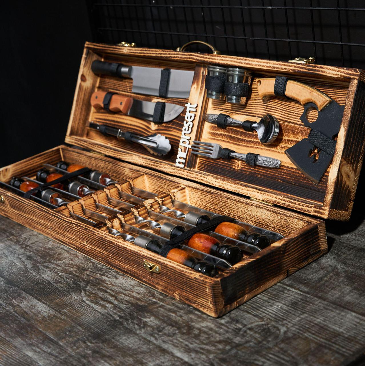 Набор шампуров Piknik-Profi №5 в кейсе (19304829)