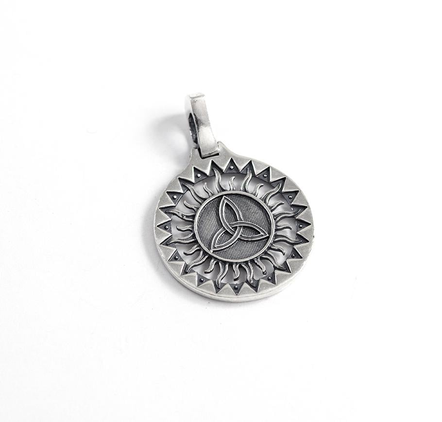 Кулон Maxi Silver 7583 Триглав оберег (87583)