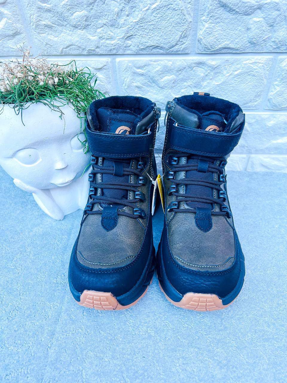 Сапоги для мальчика зимние Clibee 1647 р. 36 24 см Зеленый (1647) - фото 2 Сапоги для мальчика зимние Clibee 1647 р. 36 24 см Зеленый (1647) - фото 2