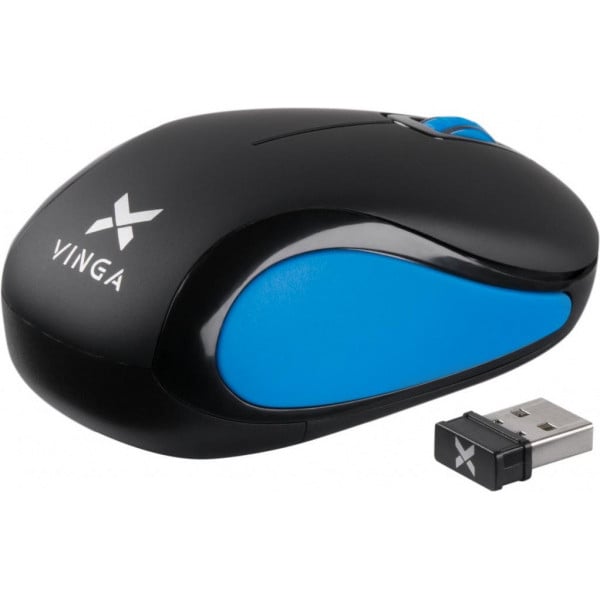 Мышь Vinga MSW-907 Black/Blue - фото 2