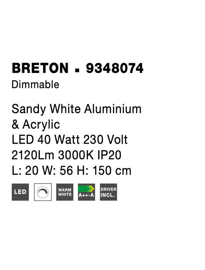 Торшер Nova Luce Breton (9348074) - фото 8 Торшер Nova Luce Breton (9348074) - фото 8