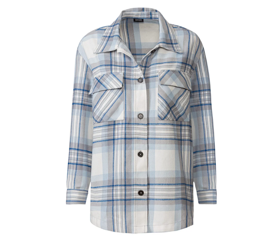 Рубашка Esmara 175K L Синий/Разноцветный (175K/L) Рубашка Esmara 175K L Синий/Разноцветный (175K/L)