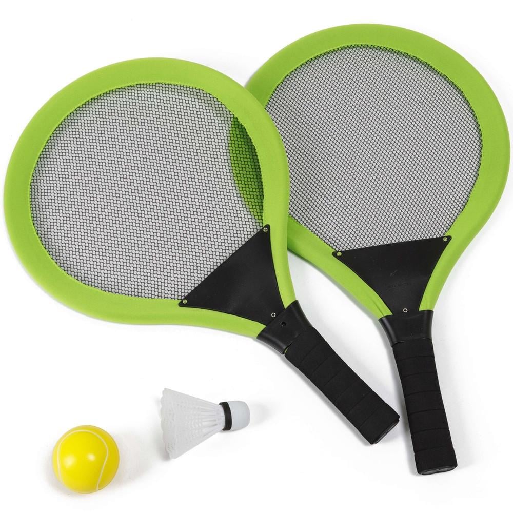 Набор спортивный 2в1 для бадминтона и тенниса 2 ракетки 55 см/мячик и воланчик (2959095209)