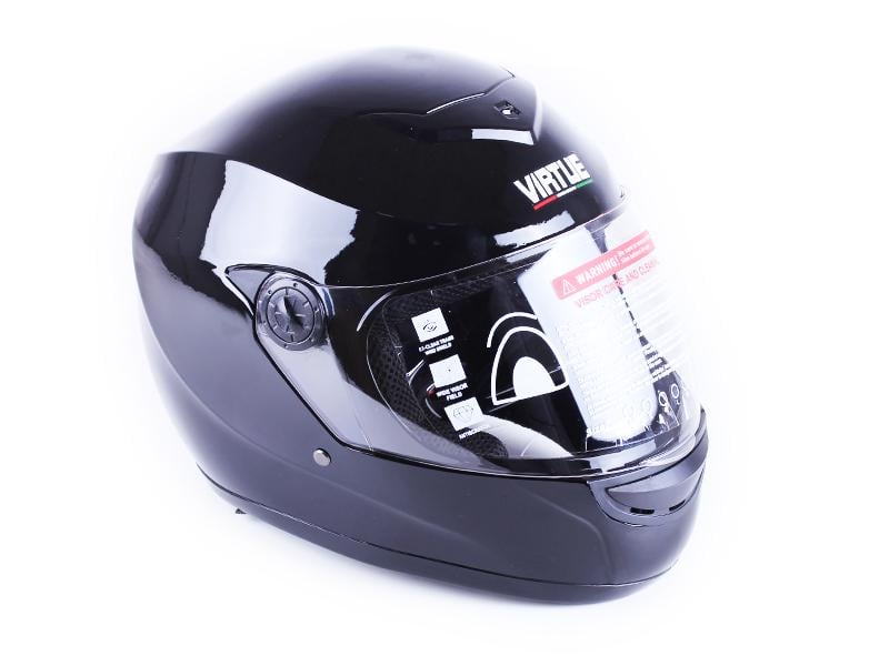 Шлем закрытый мотоциклетный Virtue MD-101B L Черный