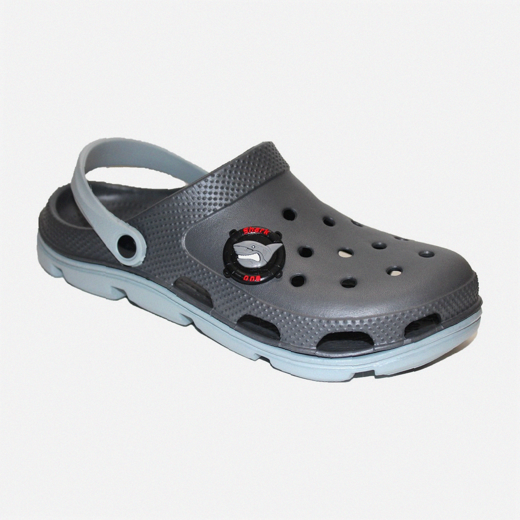 Сабо чоловічі Jose Amorales р. 46 Темно-сірий /Світло-сірий (116368-46)