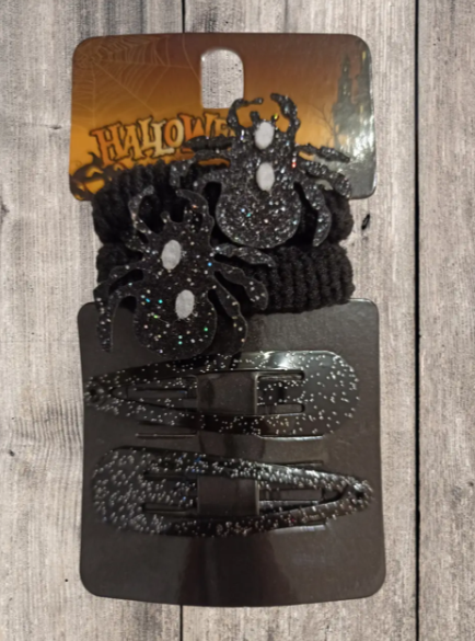 Заколки на Хелловін з резинками Павуки One size Чорний (703079) - фото 3 Заколки на Хелловін з резинками Павуки One size Чорний (703079) - фото 3