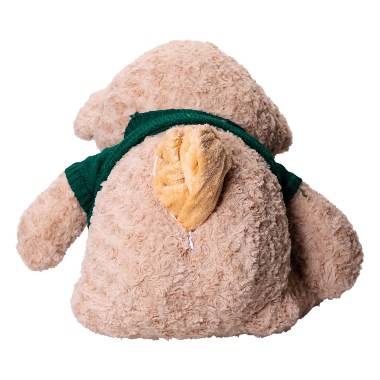 М'яка іграшка-подушка з пледом усередині Colorful Home Ведмідь 3в1 110x150 см Бежевий (7146GR) - фото 3 М'яка іграшка-подушка з пледом усередині Colorful Home Ведмідь 3в1 110x150 см Бежевий (7146GR) - фото 3