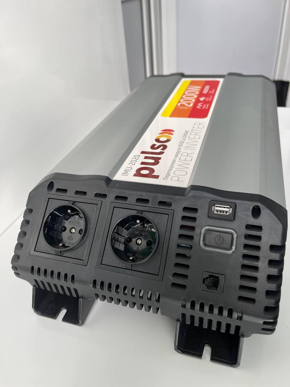 Преобразователь напряжения Pulso IMU-2020 USB 2.0 A 2000 W 12-220 V - фото 3 Преобразователь напряжения Pulso IMU-2020 USB 2.0 A 2000 W 12-220 V - фото 3