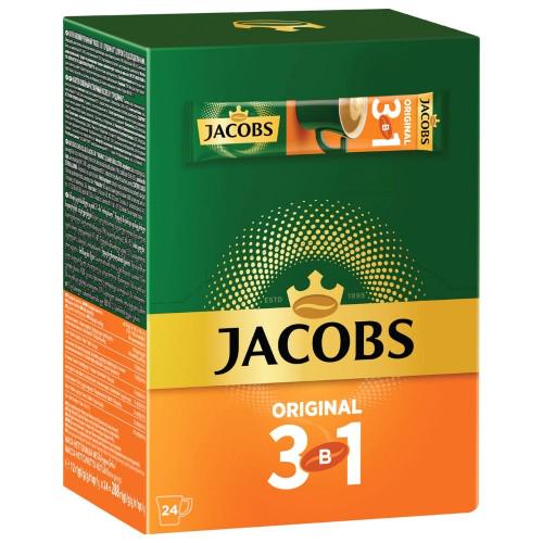 Напиток кофейный растворимый 3в1 Original Jacobs 24 шт