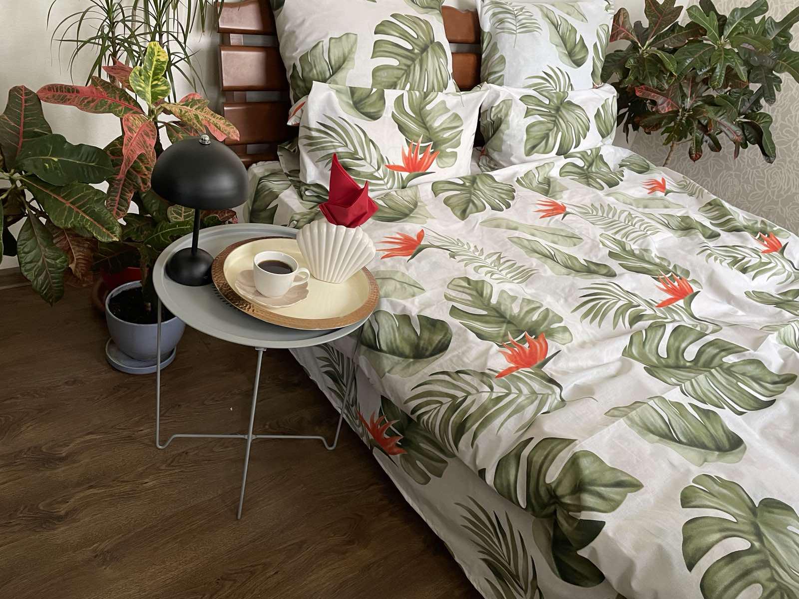 Комплект постельного белья Dreams At Home Райская птица бязь семейный 160х220х2 см