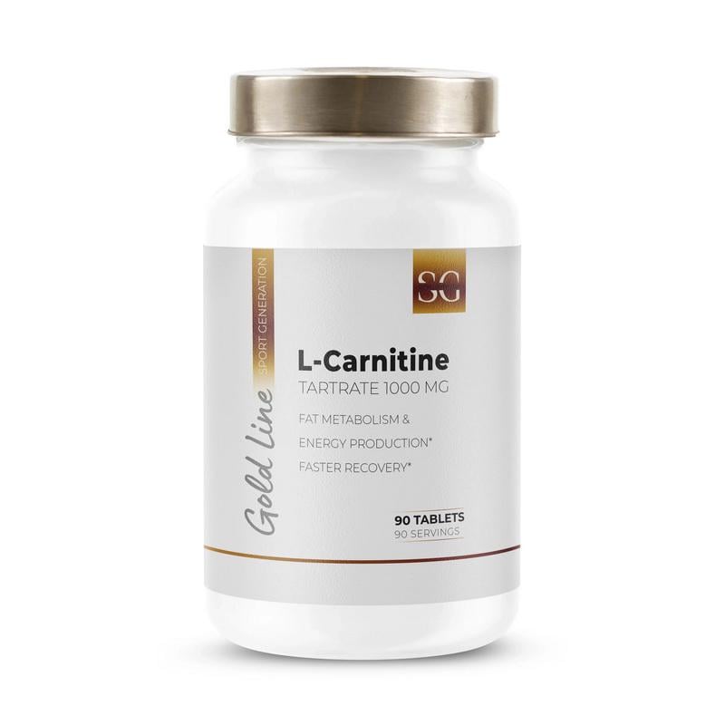 Жиросжигатель L-карнитин Sport Generation L-Carnitine Tartrate 1000 mg 90 табл.