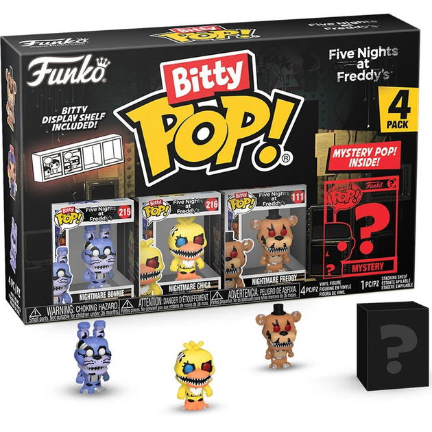 Фигурки Funko Bitty Pop! Funko Pop! Пять ночей на Freddy's FNaF Bonnie Пять ночей с Фредди