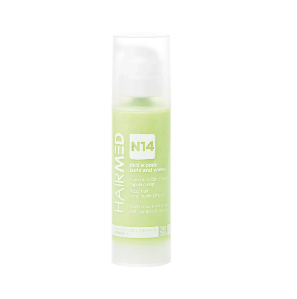 Маска-кондиціонер для кучерявого і хвилястого волосся HAIRMED N14 Curls And Waves Frizzy Hair Conditioning Mask 150 мл