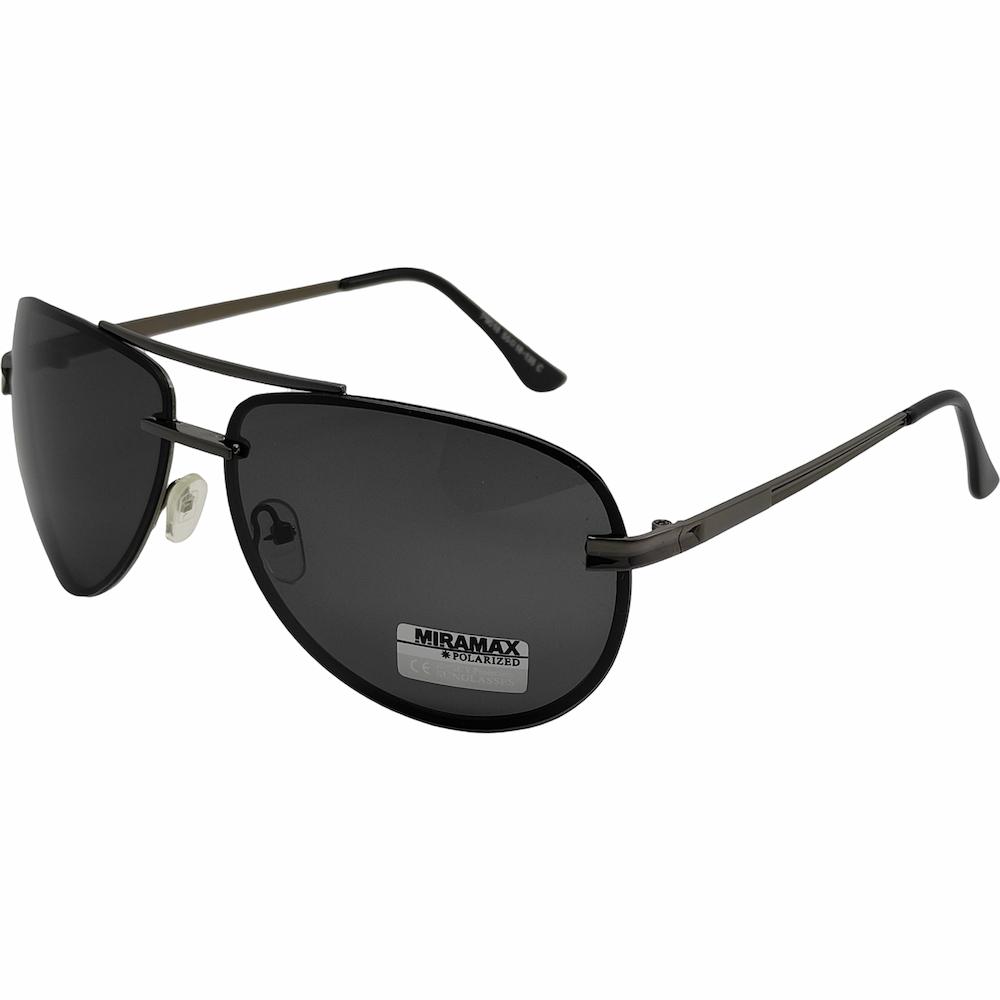Солнцезащитные очки поляризованные Miramax Polarized 9018 Темная Сталь (46234)