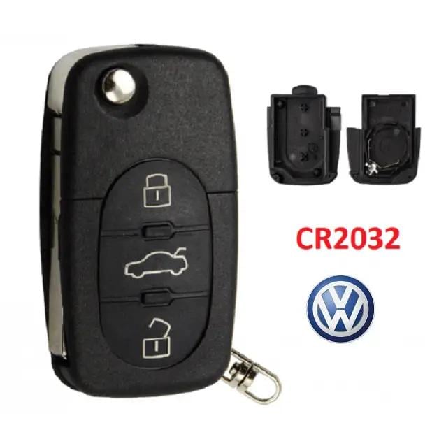 Корпус выкидного автоключа для Volkswagen KS24B (400545) - фото 2 Корпус выкидного автоключа для Volkswagen KS24B (400545) - фото 2