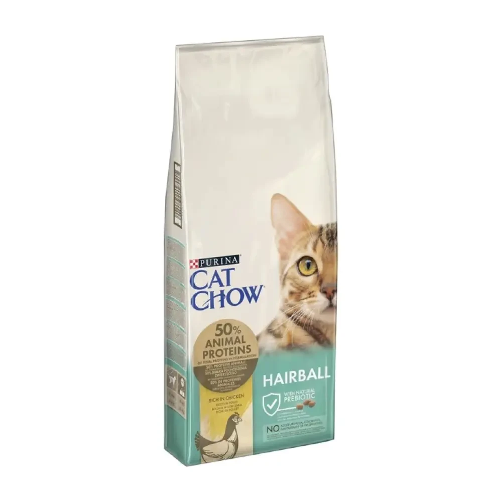 Сухий корм для котів Cat Chow Hairball курка 15 кг (5997204514523) - фото 2