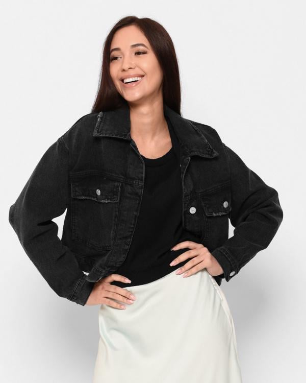 Куртка джинсовая Levure-31881-8 L Черный (2000002405160)