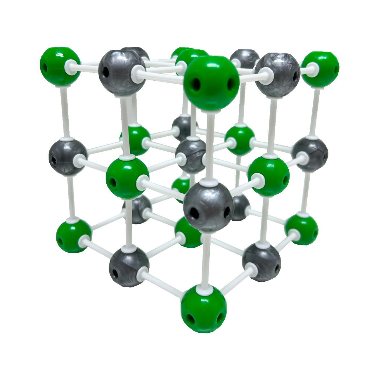 Модель кристаллических соединений Хлорида натрия средняя (2451555036)