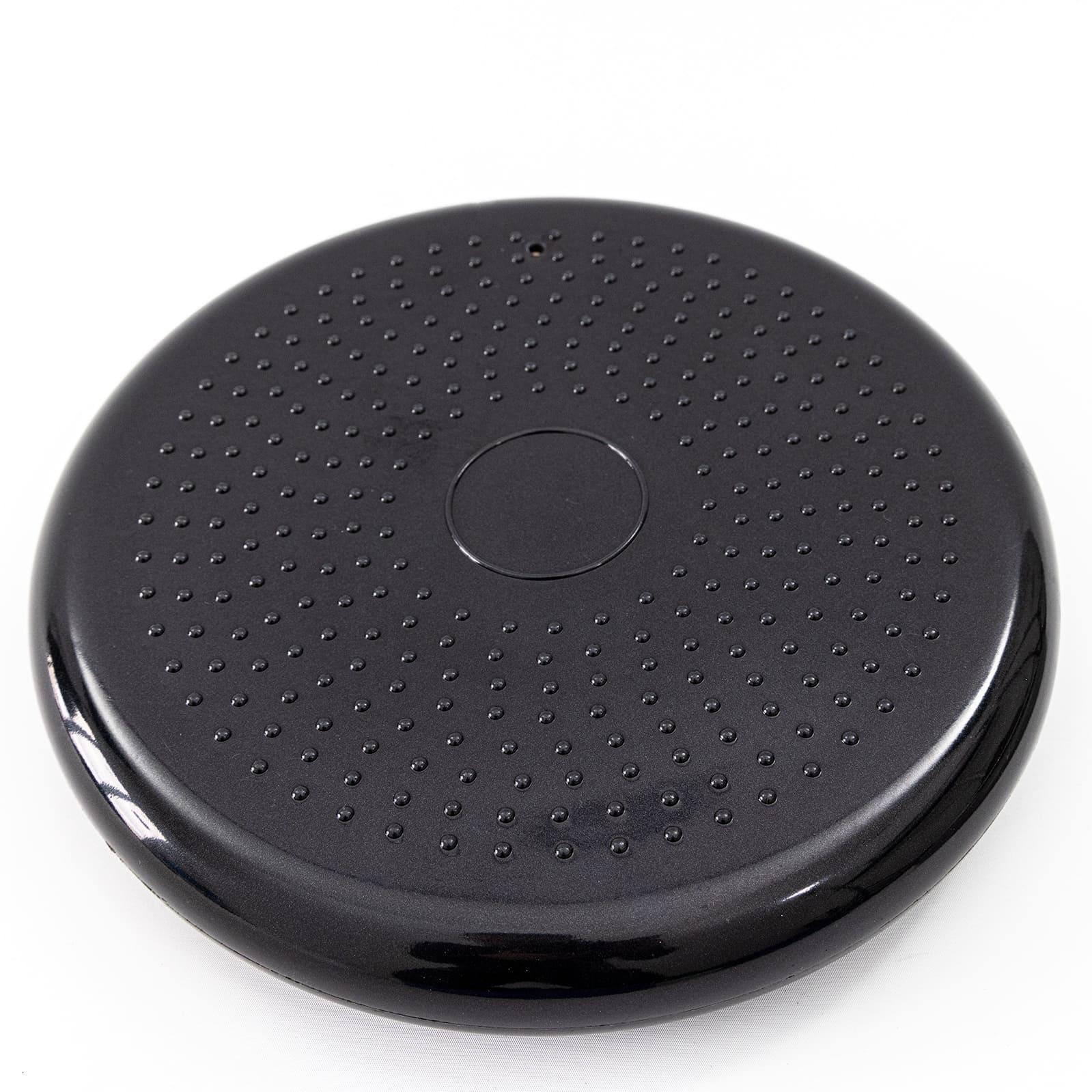 Балансувальна подушка OSPORT для фітнесу з насосом Чорний (OF-0300) - фото 4