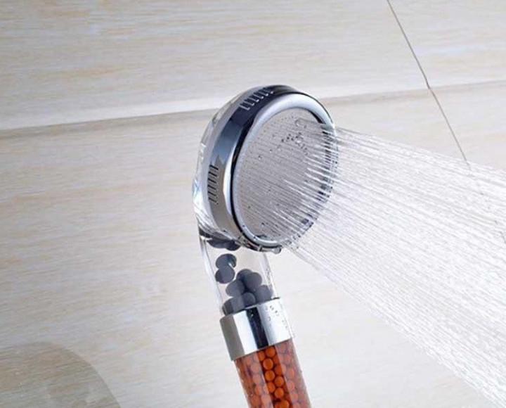 Лійка для душу SUNROZ Spa Heathy Shower Head з турмаліном (SUN3991) - фото 5