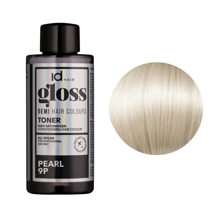 Фарба для волосся деміперманентна IdHair Gloss Toner 9P 9.9 Pearl 75 мл
