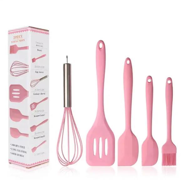 Набор кухонных принадлежностей kitchenWare 5 предметов Pink