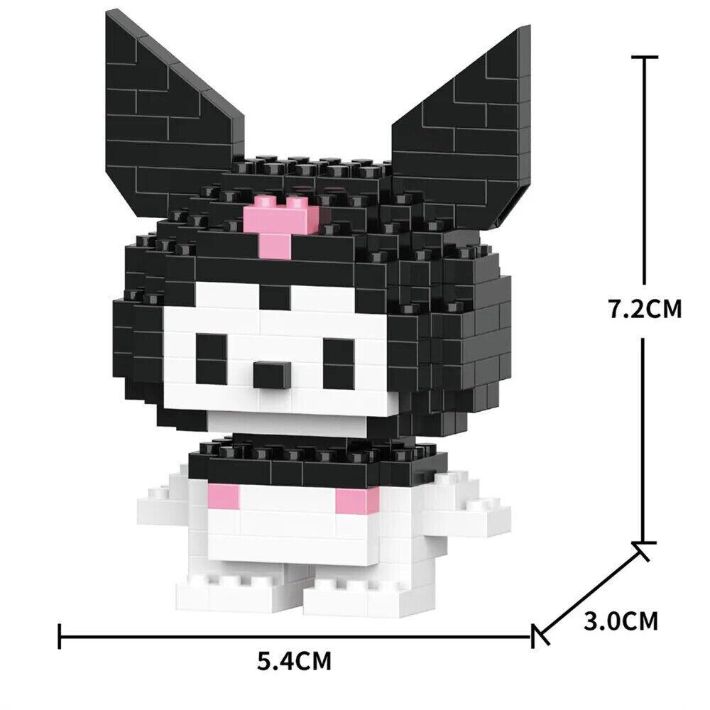 Конструктор фигурка фигурка Пиксели Bricks Kuromi Hello Kitty (2076970210) - фото 2