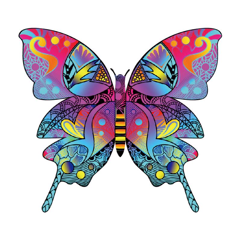 Пазл деревянный Butterfly 20х22 см (VA-1430293717)