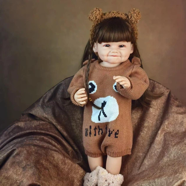 Кукла реалистичная Reborn девочка Баффи 55 см (4537111)