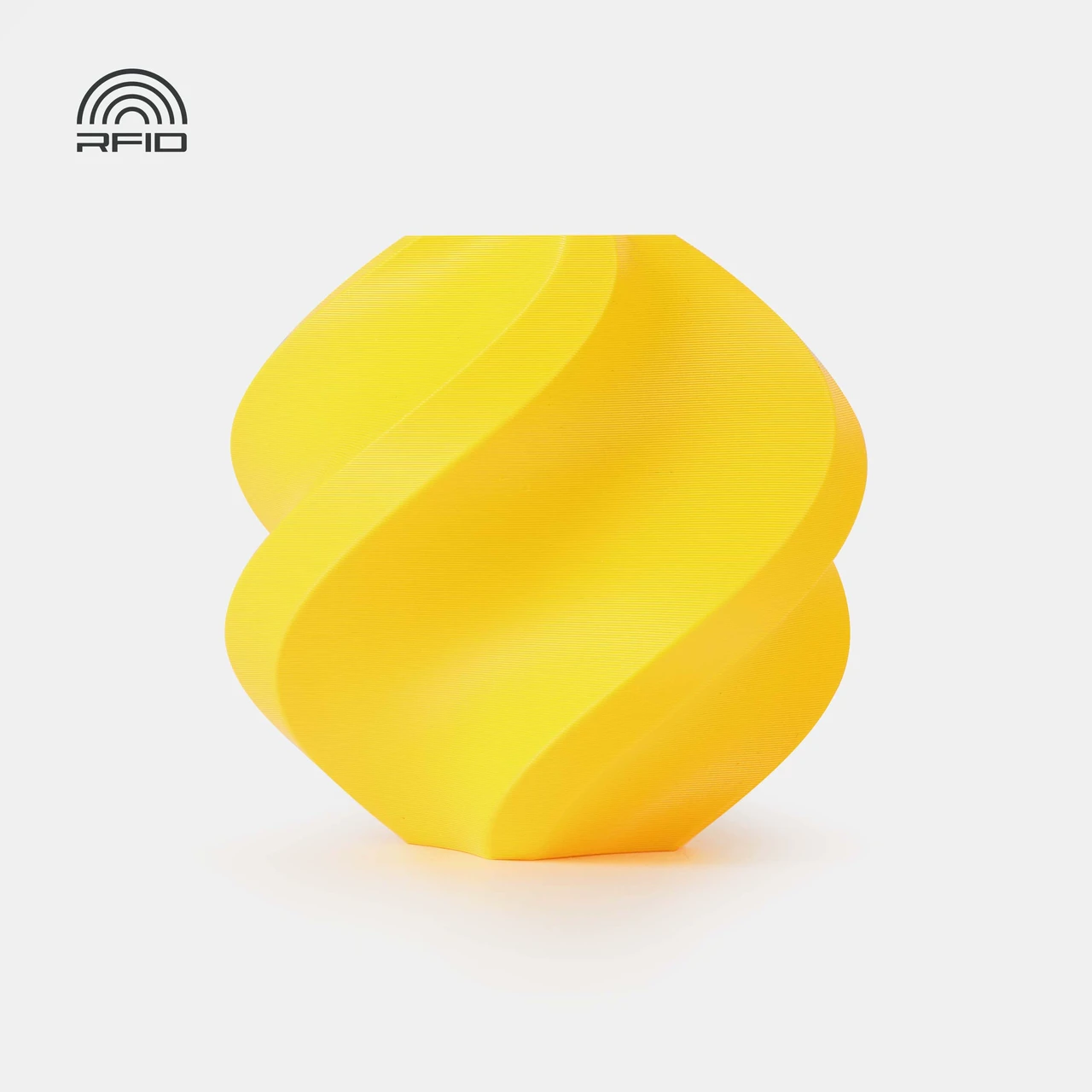 Пластик Bambu Lab PLA Basic с RFID меткой и катушкой Yellow (10400) Пластик Bambu Lab PLA Basic с RFID меткой и катушкой Yellow (10400)