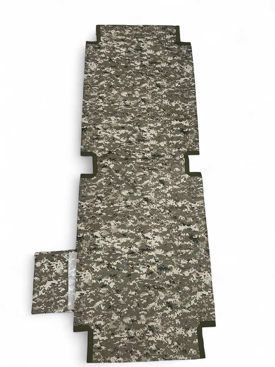 Тканевая для раскладушки НАТО с карманом 206х72 см Пиксель (2688297221) - фото 2 Тканевая для раскладушки НАТО с карманом 206х72 см Пиксель (2688297221) - фото 2