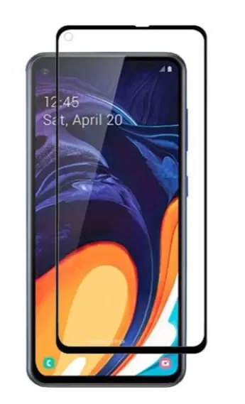 Захисне скло для Samsung A60 2019 повне проклеювання екрана.