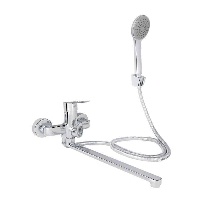 Смеситель для ванны c душевым гарнитуром Lidz Latwa 005