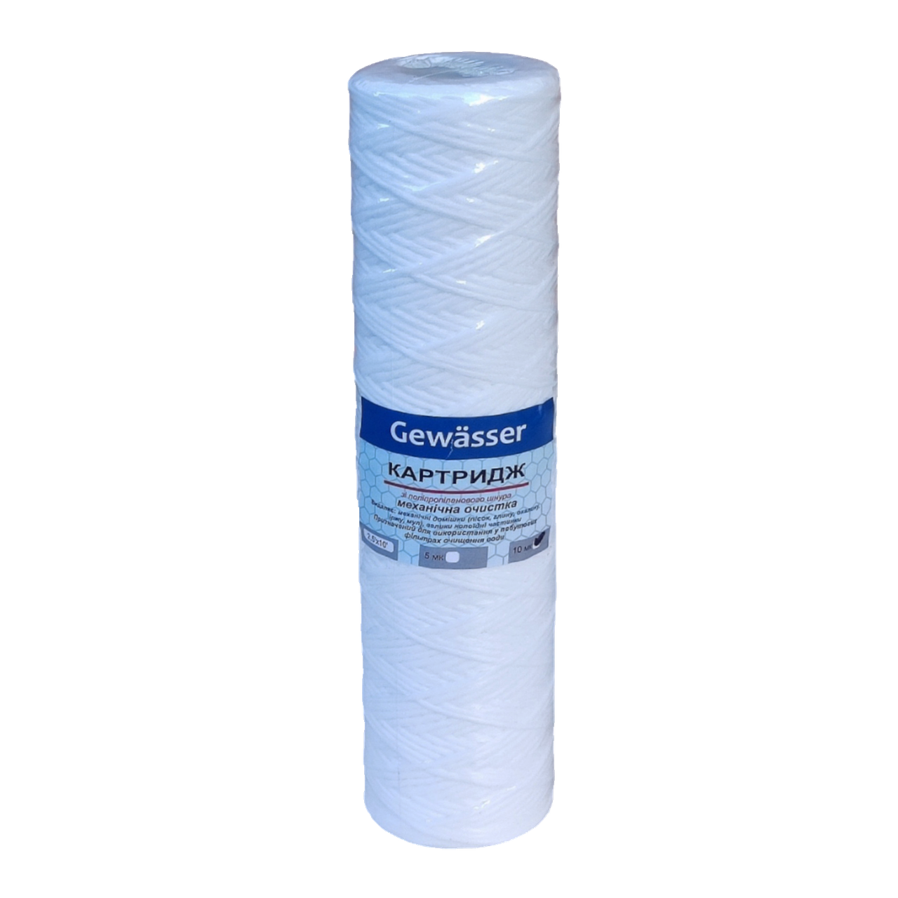 Фильтр шнурковый Gewasser 10 мкм 160 г (32054)