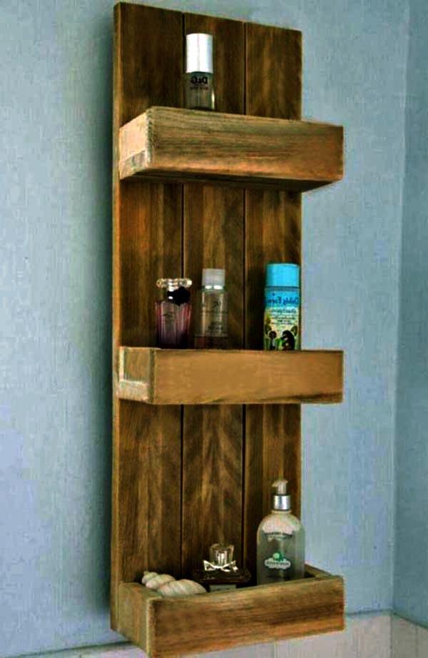 Полка для ванной из дерева Бремен Мускат (ВНП/000207)