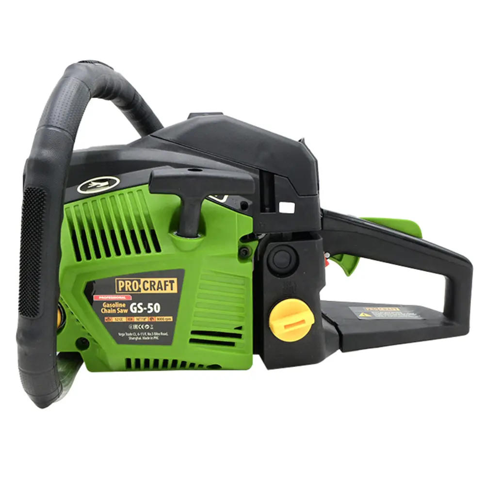 Бензопила Procraft GS50 49,3 см3 топливный бак 550 мл/масляный бак 260 мл (600501) - фото 4 Бензопила Procraft GS50 49,3 см3 топливный бак 550 мл/масляный бак 260 мл (600501) - фото 4