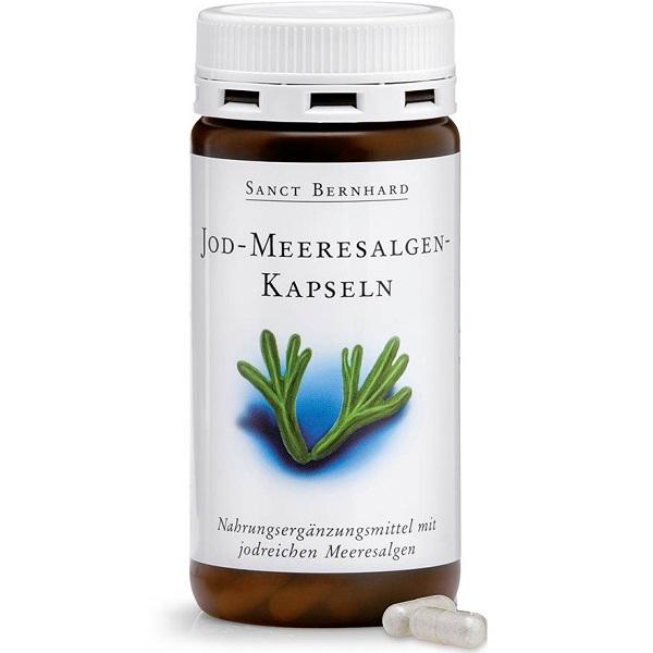 Микроэлемент Йод Sanct Bernhard Jod-Meeresalgen 180 капс. (000020608)