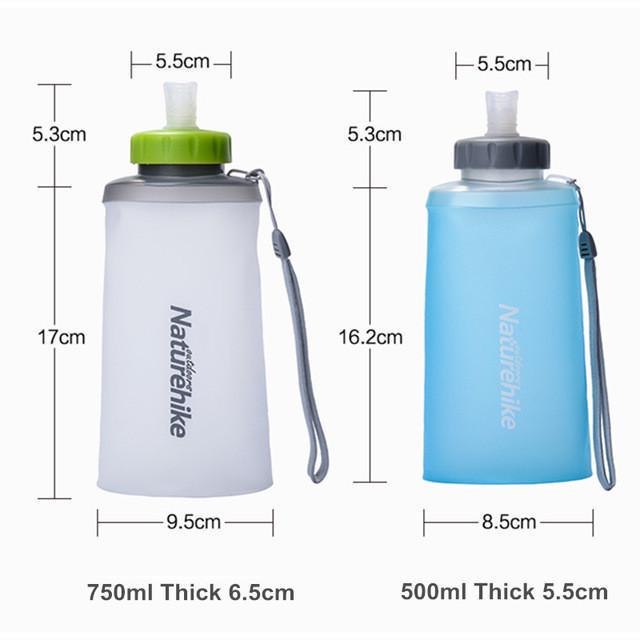 Фляга Naturehike Soft bottle NH61A065-B 0,5 л White - фото 4