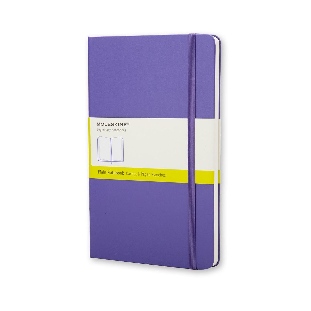 Блокнот Moleskine Classic карманный 192 страницы нелинованный 9х14 см Фиолетовый