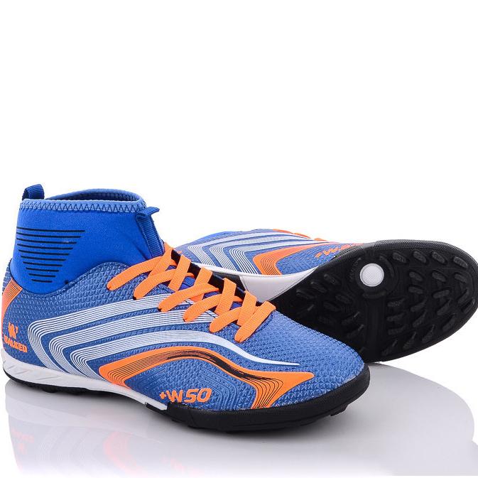 Сороконожки с текстильным носком Walked 435-m р. 44 Сине-оранжевый