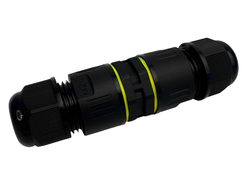 Сетевой водопроводный соединитель Lemanso LMA2758 М20 для кабеля Ø 10-14 мм 3 контакты IP68 (9814)