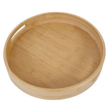 Таця бамбукова кругла Eurogold Ø 30 см