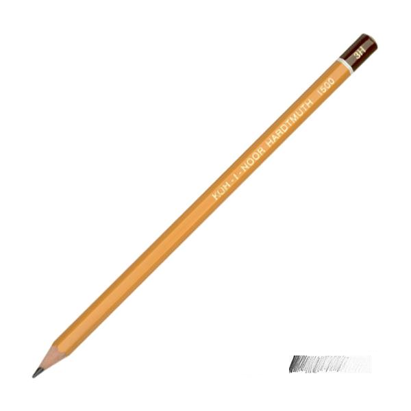 Карандаш чернографитный Koh-i-noor 1500 3Н (44839)