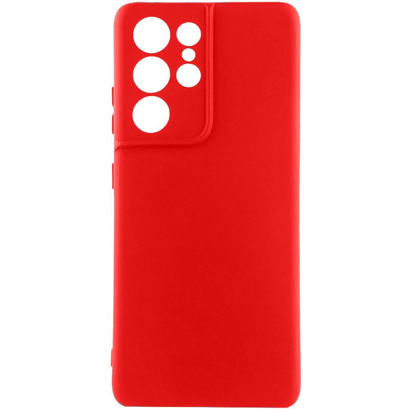 Протиударний Чохол Silicone Cover Lakshmi Full Camera (A) для Samsung Galaxy S21 Ultra Червоний / Red