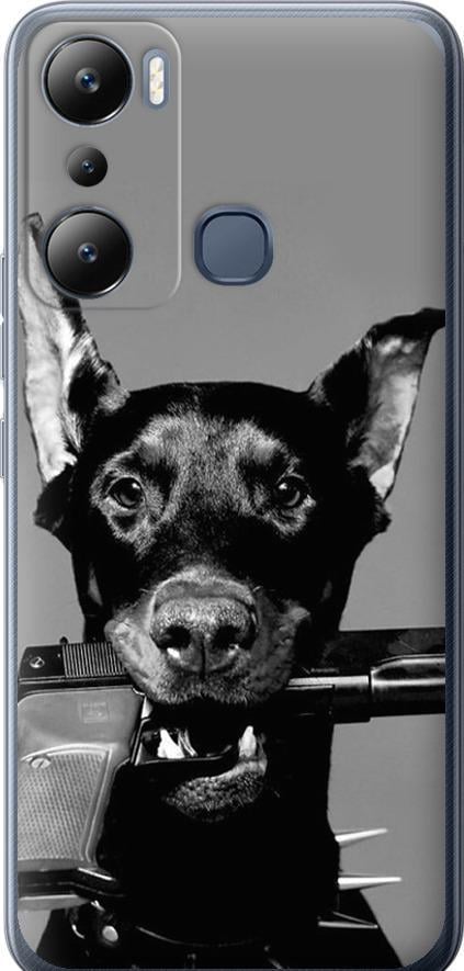 Чехол на Infinix Hot 20i Доберман (2745u-2964-42517)