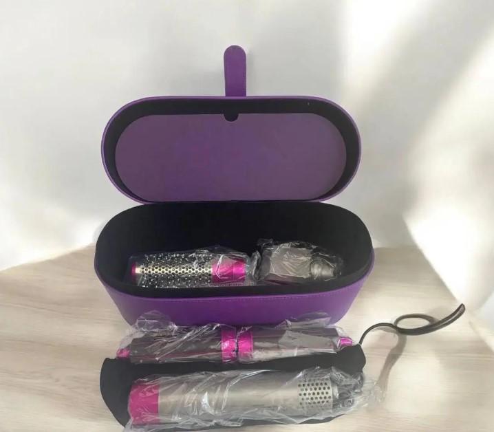 Фен-стайлер женский для волос 5в1 в подарочном кейсе Фиолетовый(2104618480) - фото 7 Фен-стайлер женский для волос 5в1 в подарочном кейсе Фиолетовый(2104618480) - фото 7